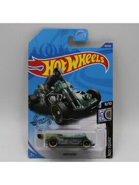 Hot Wheels Moto Wing Green Black Tan 2020 Rod Squad 9/10 96/250